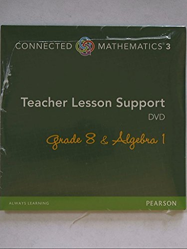 Beispielbild fr Connected Mathematics 3. Teacher Lesson Support DVD. Grade 8 & Algebra 1. 9780133278781, 0133278786. zum Verkauf von Booksavers of Virginia
