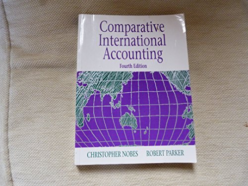 Stock image for Comparative International Accounting. for sale by Kepler-Buchversand Huong Bach