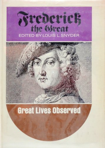 9780133306057: Frederick the Great (Great lives observed)