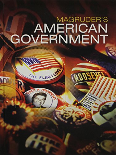 Imagen de archivo de Magruders American Government 2016 Student Edition Grade 12 a la venta por KuleliBooks