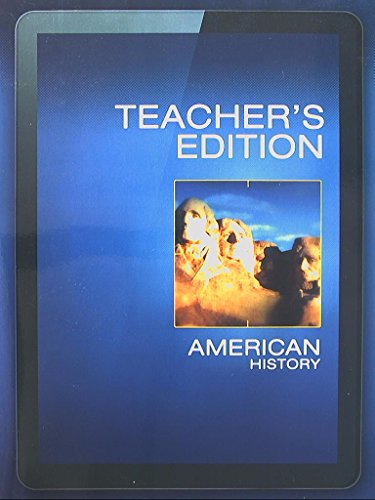 Stock image for American History, Teacher's Edition for sale by Books Unplugged