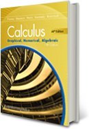 Imagen de archivo de Calculus: Graphical, Numerical, Algebraic AP Edition: Annotated Teacher's Edition a la venta por HPB-Diamond