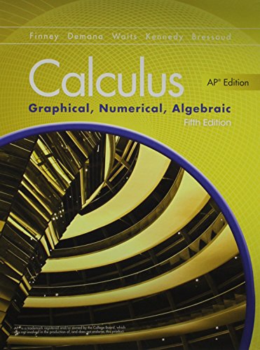 Stock image for Advanced Placement Calculus 2016 Graphical Numerical Algebraic Fifth Edition Student Edition + Mathxl 1-Year License for sale by ThriftBooks-Dallas