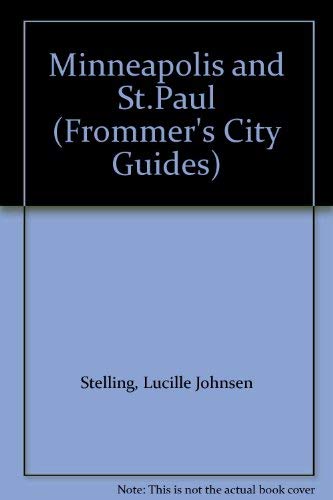 9780133315547: Minneapolis and St.Paul (Frommer's City Guides) [Idioma Ingls]