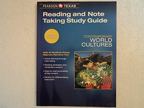 9780133321852: Contemporary World Cultures - Reading and Note Tak