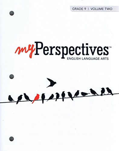 9780133338775: Myperspectives English Language Arts 2017 Student Edition Grade 09 Volume 2