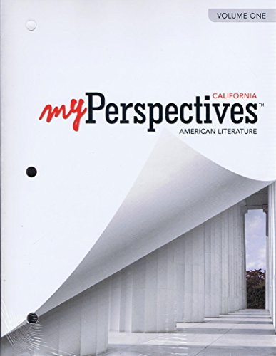 9780133339611: My Perspective California American Literature Grade 11 Volume 1