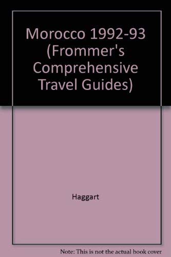 9780133345827: Morocco 1992-93 (Frommer's Comprehensive Travel Guides) [Idioma Ingls]