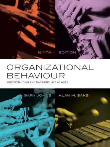 9780133347500: Organizational Behaviour: Understanding and Managing Life at Work with MyManagementLab