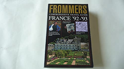 Beispielbild fr France (Frommer's Comprehensive Travel Guides) zum Verkauf von WorldofBooks
