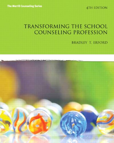 Stock image for Transforming the School Counseling Profession for sale by BooksRun