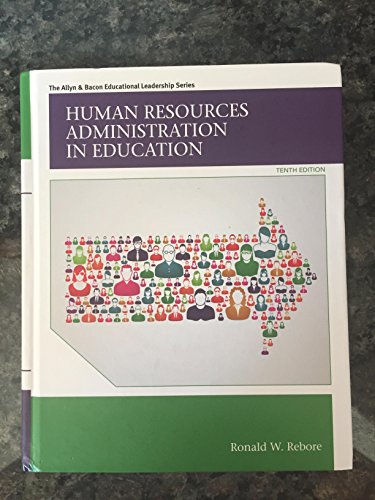 9780133351934: Human Resources Administration in Education