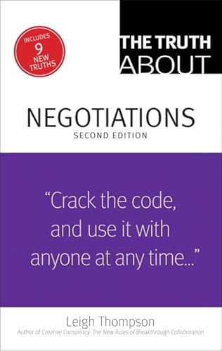 Imagen de archivo de The Truth About Negotiations 2nd Edition Truth about Negotiat 2 a la venta por PBShop.store US