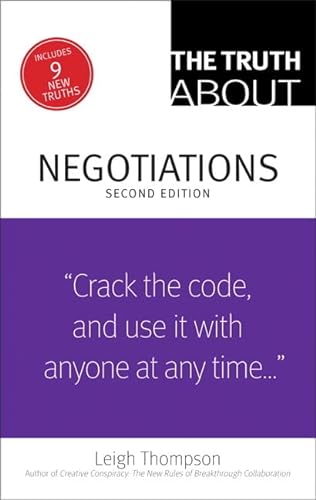 Stock image for Truth About Negotiations, The for sale by HPB-Red