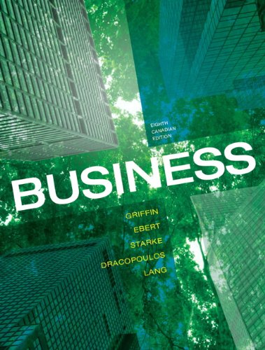 Beispielbild fr Business, Eighth Canadian Edition with MyBusinessLab (8th Edition) zum Verkauf von ThriftBooks-Dallas