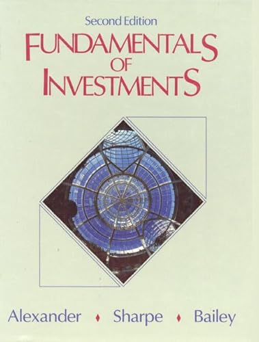 Imagen de archivo de Fundamentals of Investments a la venta por Better World Books