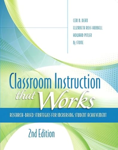 9780133366723: Classroom Instruction that Works: Research-Based Strategies for Increasing Student Achievement (Pearson Teacher Education / Ascd College Textbook)