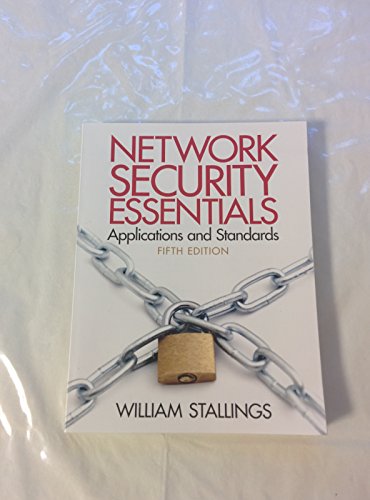 Imagen de archivo de Network Security Essentials Applications and Standards (5th Edition) a la venta por Big River Books