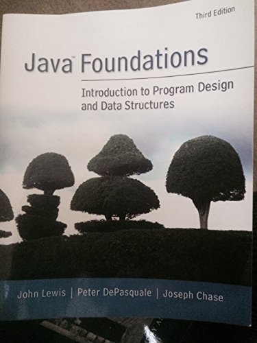 Stock image for Java Foundations for sale by ThriftBooks-Dallas