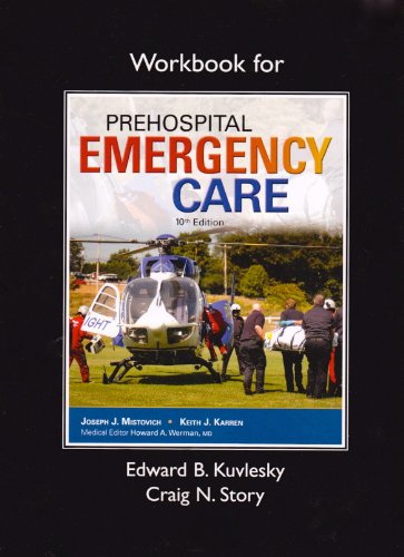 Imagen de archivo de Workbook for Prehospital Emergency Care a la venta por SecondSale