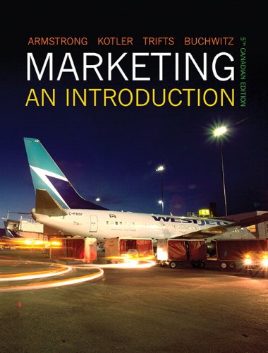 Imagen de archivo de Marketing: An Introduction, Fifth Canadian Edition (5th Edition) a la venta por Books Unplugged