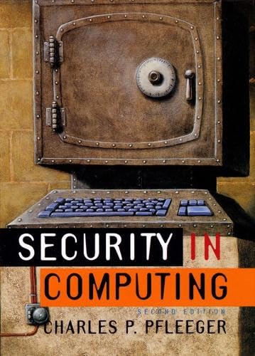 Beispielbild fr Security in Computing: United States Edition zum Verkauf von WorldofBooks