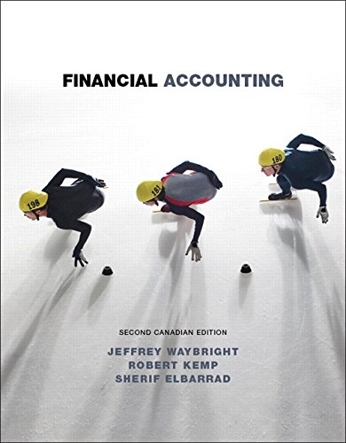 Imagen de archivo de Financial Accounting, Second Canadian Edition a la venta por Books Unplugged