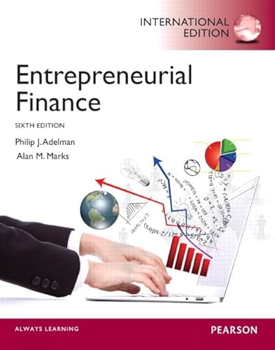 9780133376951: Entrepreneurial Finance:International Edition