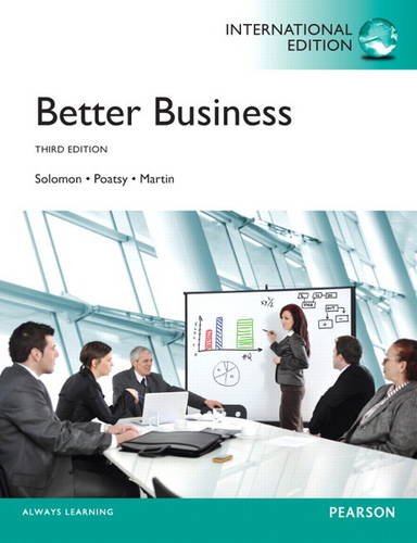9780133378498: Better Business: International Edition