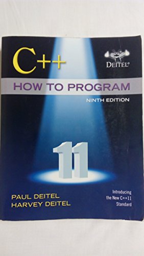 Beispielbild fr C++ How to Program (Early Objects Version) zum Verkauf von Better World Books