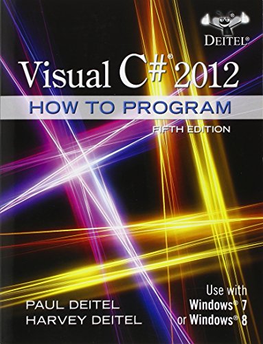 Stock image for Visual C# 2012 How to Program (5th Edition) (How to Program (Deitel)) for sale by SecondSale