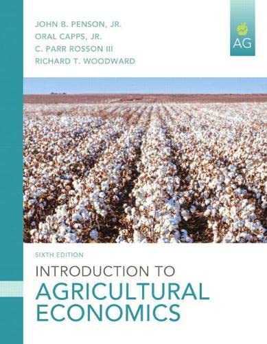 Stock image for Introduction to Agricultural Economics (6th Edition) for sale by HPB-Red