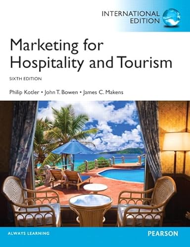Stock image for Marketing for Hospitality and Tourism for sale by Phatpocket Limited