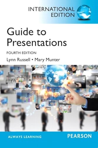 9780133382921: Guide to Presentations: International Edition