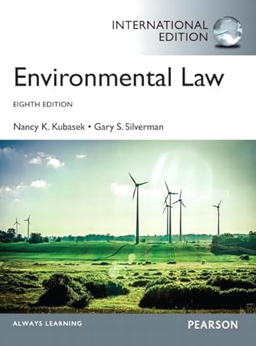 9780133382976: Environmental Law:International Edition