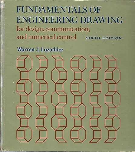 9780133383768: Fundamentals of Engineering Drawing: For Design, Communication and Numerical Control