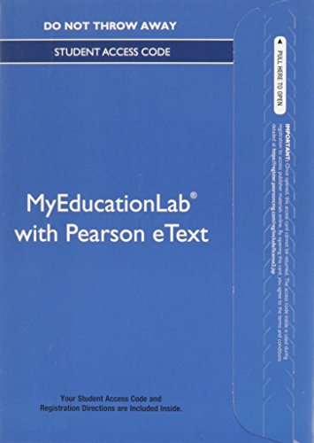 9780133386400: New Myeducationlab with Pearson Etext -- Standalone Access Card -- For Reading Problems: Assessment and Teaching Strategies
