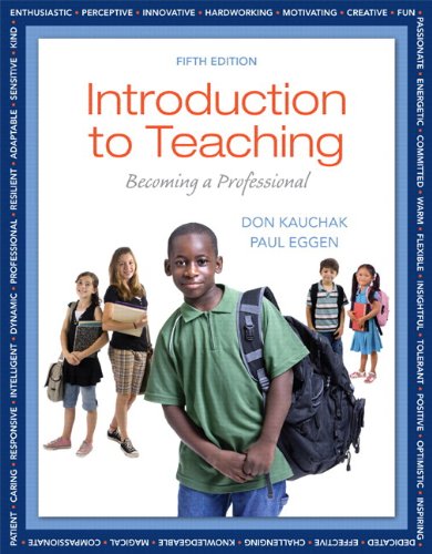 Beispielbild fr Introduction to Teaching: Becoming a Professional zum Verkauf von BooksRun