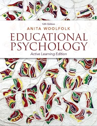 Stock image for Educational Psychology: Active Learning Edition, Video-Enhanced Pearson Etext -- Access Card for sale by Buchpark
