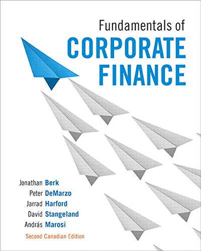 Imagen de archivo de Fundamentals of Corporate Finance, Second Canadian Edition, a la venta por Better World Books: West
