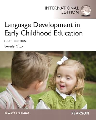 9780133401479: Language Development in Early Childhood Education