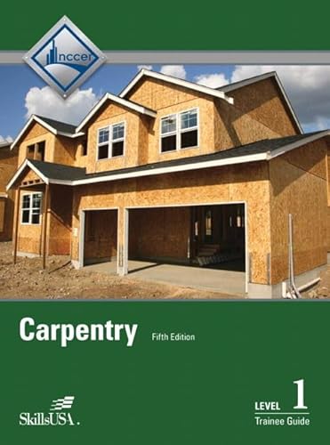 9780133403800: Carpentry, Level 1 Trainee Guide