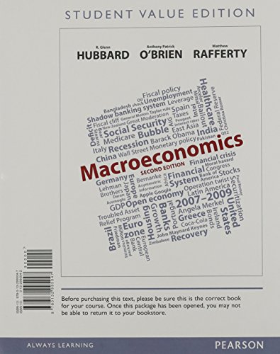 Beispielbild fr Macroeconomics, Student Value Edition Plus NEW MyLab Economics with Pearson eText -- Access Card Package (2nd Edition) zum Verkauf von Blue Vase Books