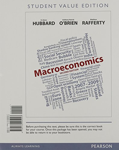 Imagen de archivo de Macroeconomics, Student Value Edition Plus NEW MyLab Economics with Pearson eText -- Access Card Package (2nd Edition) a la venta por Blue Vase Books