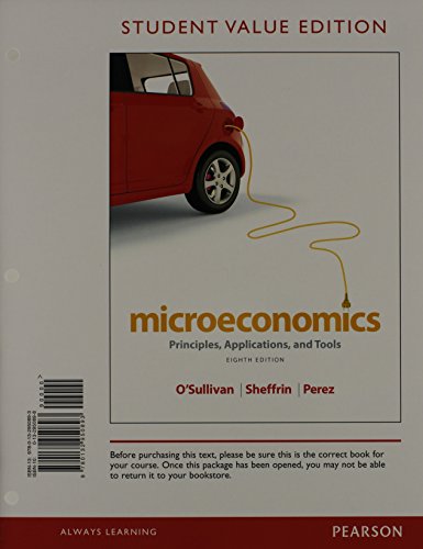 9780133405323: Microeconomics + New Myeconlab With Pearson Etext: Principles, Applications, and Tools