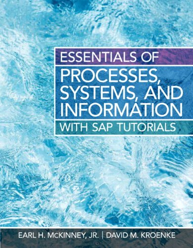 9780133406757: Essentials of Processes, Systems and Information
