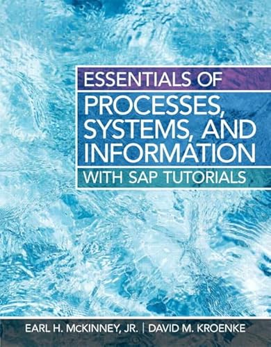 9780133406757: Essentials of Processes, Systems and Information