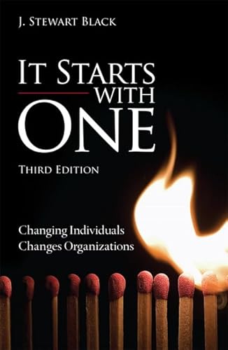 Stock image for It Starts with One: Changing Individuals Changes Organizations for sale by ThriftBooks-Dallas