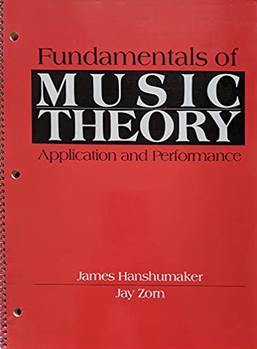 Stock image for Fundamentals of Music Theory for sale by Books Puddle