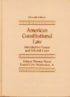 Beispielbild fr American Constitutional Law : Introductory Essays and Selected Cases zum Verkauf von Better World Books